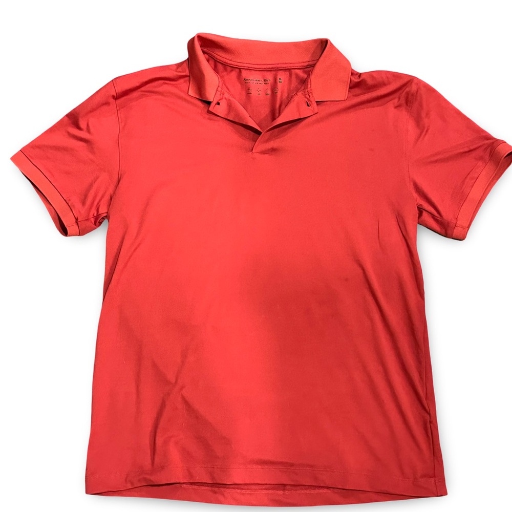 Abercrombie & Fitch Soft AF Air Knit Polo Shirt